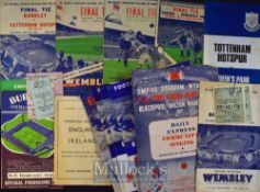 1949 FA Cup Final Leicester City v Wolverhampton Wanderers football Programme together with FA Cup