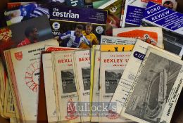 Selection of 1960s onwards Non-League Football Programmes with a variety of teams included running