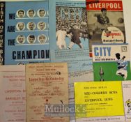 Ken Mulhearn Football Ephemera to include 2x letters on Liverpool Headed paper, various player