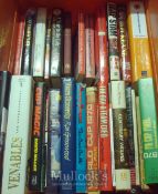 Assorted Football Books to include FA Yearbooks, The Day A Team Died, Autobiographies, Venables,