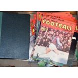 Selection of 1967-70 Jimmy Hill~s Football Weekly Magazines – a set of 131 editions, with the