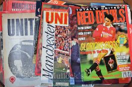 Collection of Manchester Utd publications to include There~s only one United (20), United newsletter