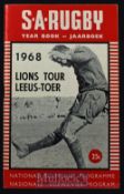 1968 British Lions Rugby Tour to South Africa, Western Province Match Programme: The 1968 SA Rugby