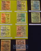 Selection of FAC match tickets to include 1959, 1960, 1961, 1962, 1963, 1964, 1965, 1966, 1967 and