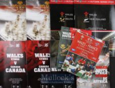 Wales Autumn & Warm up Tests 1999-2008 (10): Wales v South Africa 2000, 2004, 2005 & 2008; v New