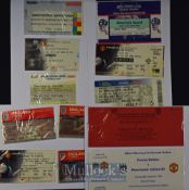 2005/06 Manchester Utd football tickets home v Celtic (Keane testimonial), v Everton, v Charlton