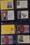 Assorted Selection of Football Autographs, many on photocards including Roy Hodgson, Tim Sherwood,