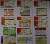 2004/05 Manchester Utd premiership football tickets homes (18) and aways (18). Total (36)