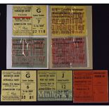 1966/67 Manchester Utd home match tickets to include West Ham Utd, Nottingham Forest, Manchester