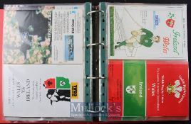 1955 to 2002 Wales and Ireland Rugby Programme collection (51): All clashes between the Reds and