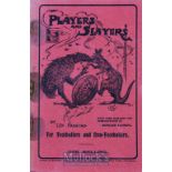 Rare 1910 NZ Rugby Book ‘Players & Slayers’: softback red pictorial-covered 150 pp volume, ‘