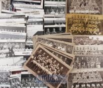 Collection of immediate post war football team groups 1946/47, 1947/48, 1948/49 plus many others