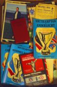 Selection of Assorted football programmes to include 1971 Liverpool ~Road to Wembley~ brochure,
