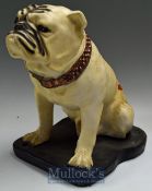 ~George The Best~ Manchester United Bulldog hollow composite with Manchester United emblem painted