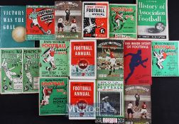 Selection of football annuals to include Athletic News 1944/45, 1945/46, Victory was the goal 1939-