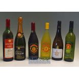 Manchester United Bottles of ~Special Cuvee~ to include ~Pascal Bouchard~, ~Paul Bouchard~, Lanson