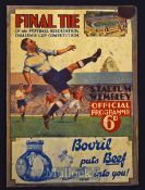 1932 FA Cup final match programme Arsenal v Newcastle Utd 23 April 1932. Fair.