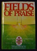 Fields of Praise, WRU Rugby Centenary Book: The brilliant 1980 hardback account by Smith & Williams,
