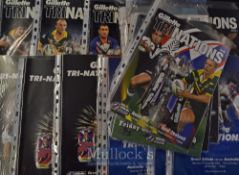 Rugby League Tri-Nations Programmes 1999-2006 (23): W3.ith matches including New Zealand and