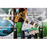 Rugby World Cup Bumper Bundle 1987-2011 (13): 1987, First Stages Programme; 1995, very large