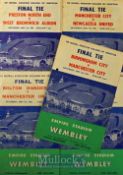 1950s Selection of FA Cup final football programmes 1954, 1955, 1956 x 2, 1957, 1958. (6) Varied