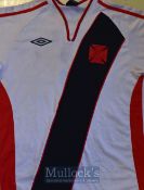 Vaso Da Gama (Brazil) Football Shirt in black, white and red, short sleeve, with Pitts No5 to