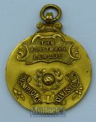 Football League Division 1 9ct gold Championship Winner medal, to the reverse engraved season 1963/