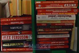 Selection of Manchester United Related Football Books including a wide variety of titles, Class of