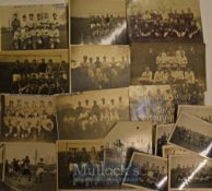 Assorted Selection of Football Photographs and Postcards depicting various scenes, some action,