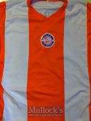 FCAK ~Soli Deo Nissi~ (South Africa) Football Shirt in orange and grey, short sleeve, size M