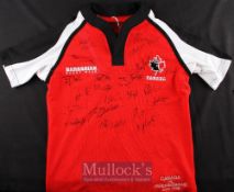 Canada Signed Rugby Jersey 2008: With letter of authenticity from Canada Rugby, an attractive