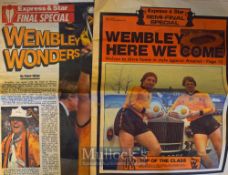 Collection of Wolverhampton Wanderers related newspapers to include 31 March 1979 Express & Star