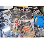 Collection of Newcastle Utd related football books to include Breedons 1882-1990 (complete record,