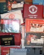 Manchester United season ticket books to include 1965/66, 1968/69, 1970/71 1971/72, 1972/73, 1977/