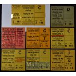 1967/68 Manchester Utd home match tickets to include Sunderland, Newcastle Utd, Wolves, Stoke