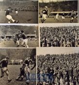 Large qty Hawick Press etc action and other Rugby photos 1950s/1960s (#50): Lots of good action