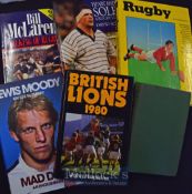 Varied Rugby Book Selection, two signed (6): How to Play Rugby (WJA Davies); Talking of Rugby (B
