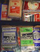 Collection of football club programmes A – W all league, cup issues, excellent quantity with