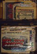 Collection of 1960~s newspapers covering the success of the rebuilt Manchester Utd team featuring