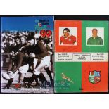 Unbeaten 1974 British & Irish Lions Signed 2nd Test Rugby Programme & 1999 Reunion Brochure (2):