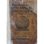 Rare Charles Alcock’s Football Annual 1905-6: Very desirable collector’s item, the paper-wrappered