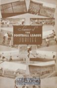 1938/39 Football Jubilee Fund football programme Manchester City v Manchester Utd 20 August 1938