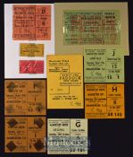 1966/67 Manchester Utd home match tickets to include Norwich City (FAC) & rail tickets to & from (2)