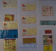 1983/84 Manchester Utd Division 1 match tickets homes (21) plus aways (19), FAC Bournemouth (a),