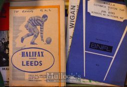 Assorted Selection of 1940-2000 Rugby League Programmes (c.100): Includes a wide variety of teams