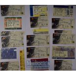 2005/06 Manchester Utd home and away football tickets for Barclays Premiership matches, complete set