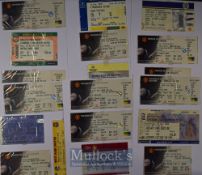 2005/06 Manchester Utd home and away football tickets for Barclays Premiership matches, complete set