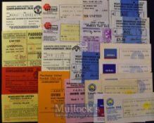 Collection of Manchester Utd match tickets unallocated to specific matches (buyer to ascertain