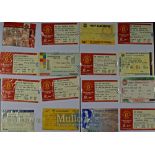 2002/03 Manchester Utd premiership match tickets homes (19) and aways (19). Total (38)