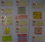 1982/83 Manchester Utd Division 1 football tickets homes (19) plus aways (17), FAC Luton Town (a),